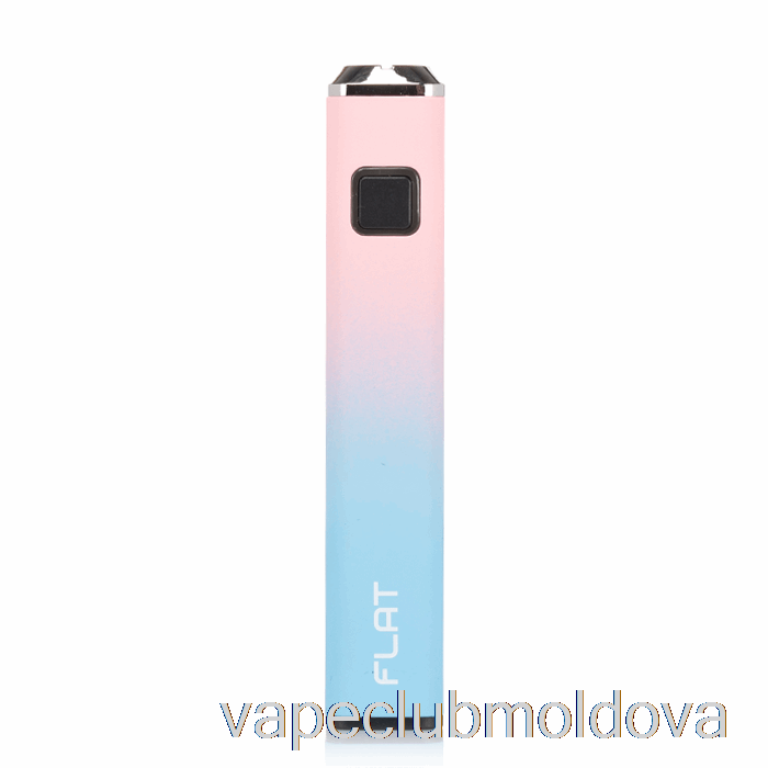 Kit Vape Pod Yocan Flat 510 Baterie Albastru Roz